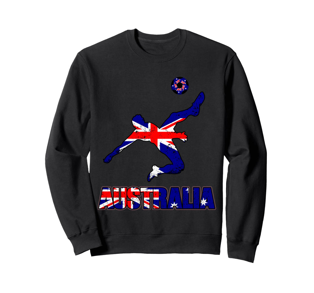 Australia Football Soccer Game Player Sweatshirt - Novelty Apparel Unisex