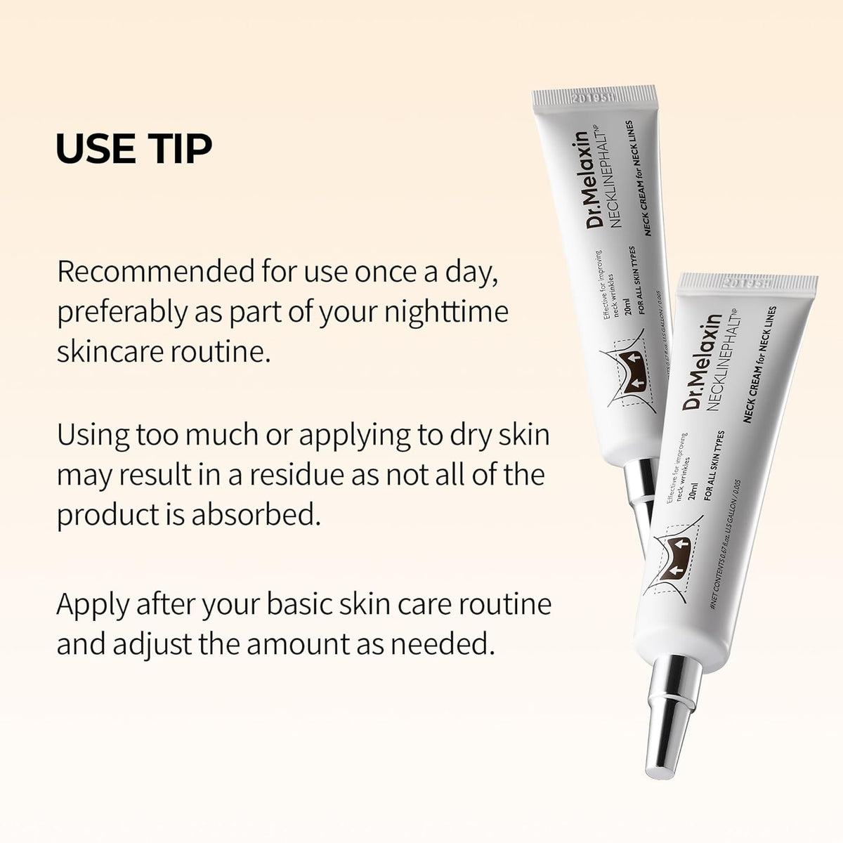 Dr. Melaxin Necklinephalt Neck Cream - Snipetell