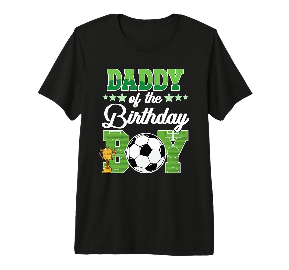 Soccer Daddy Birthday Party Soccer T-Shirt - Trendy Graphic for Adults