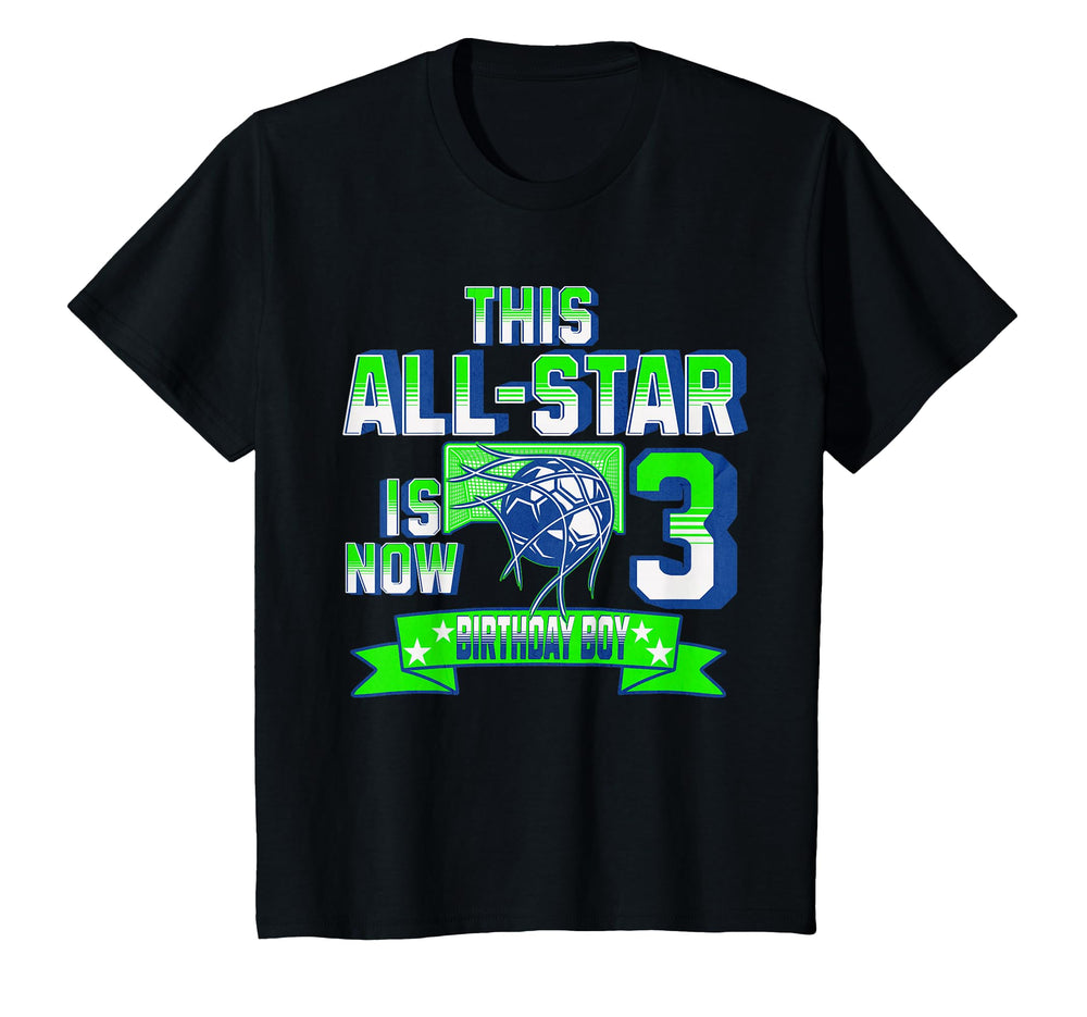 3Rd Birthday All Star Matching Age T-Shirt - Novelty Apparel Men Women