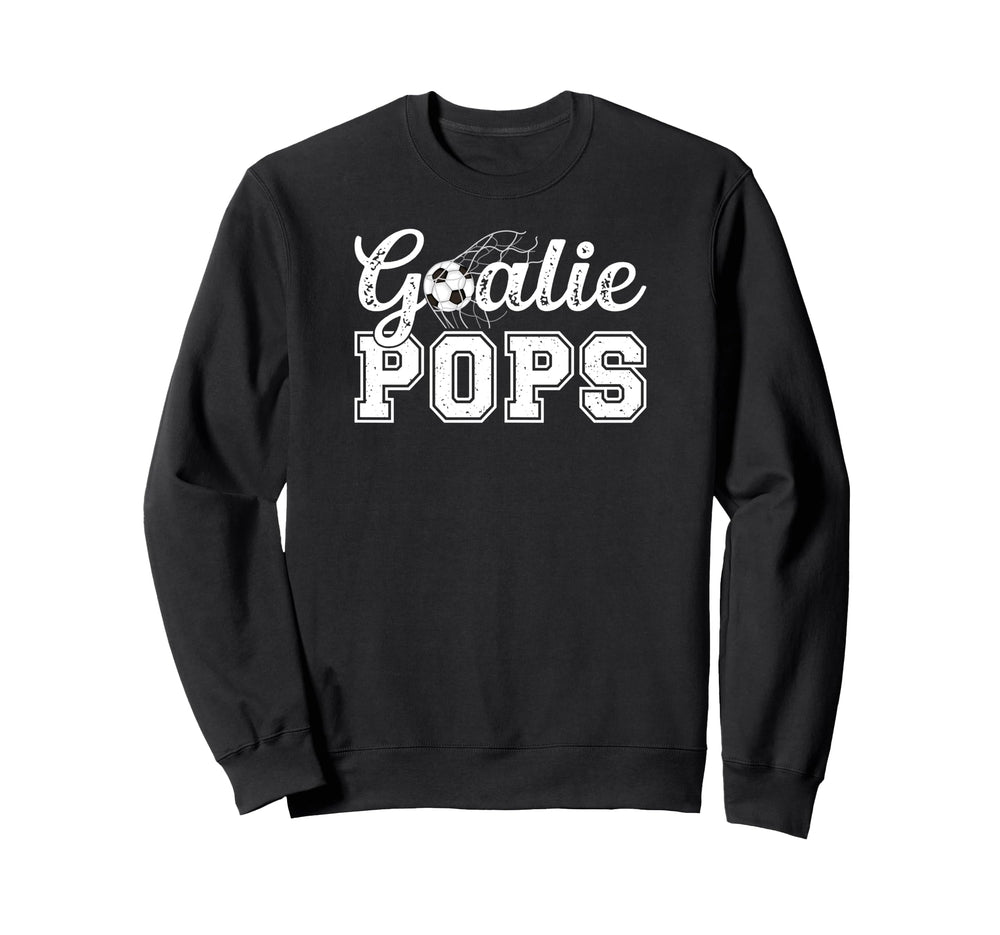 Soccer Goalie Pops Soccer Sweatshirt - Aesthetic Graphic for Adults