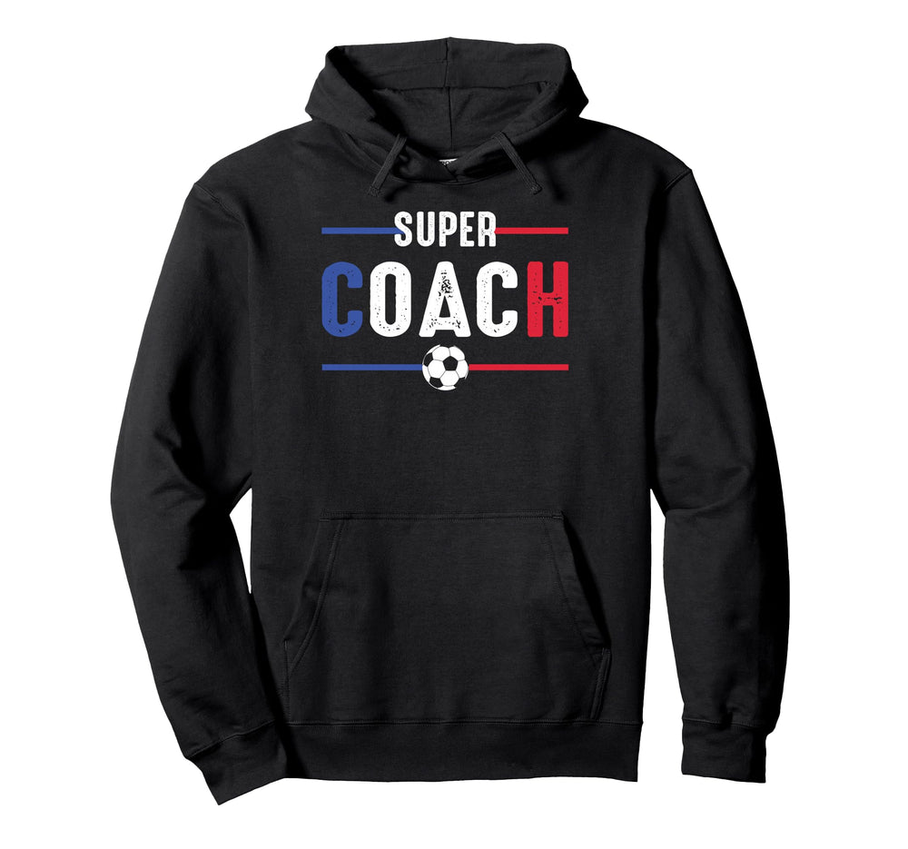 Soccer Football Coach Lovers Funny Hoodie - Unique Graphic Unisex