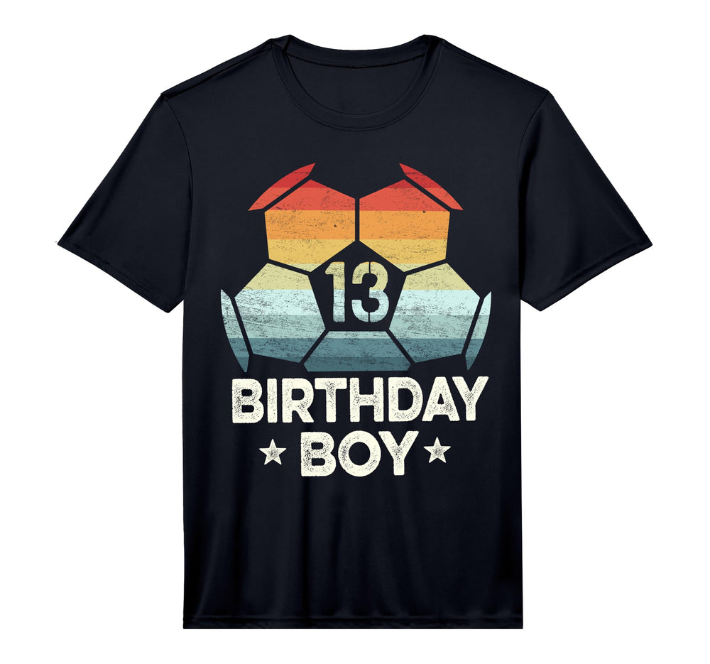 13 Year Old Soccer Player Gifts 13Th T-Shirt - Novelty Apparel for Adults