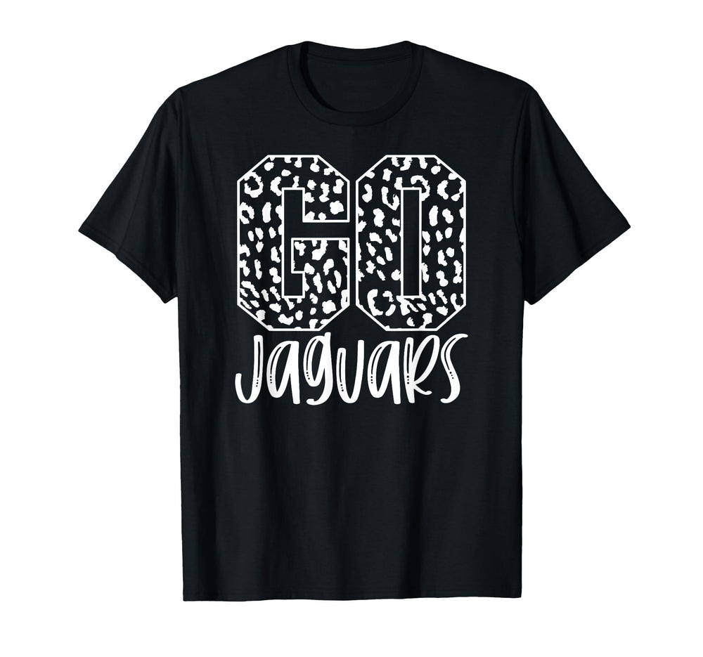 Jaguars Team Mascot School Spirit Game T-Shirt - Graphic Print for Adults