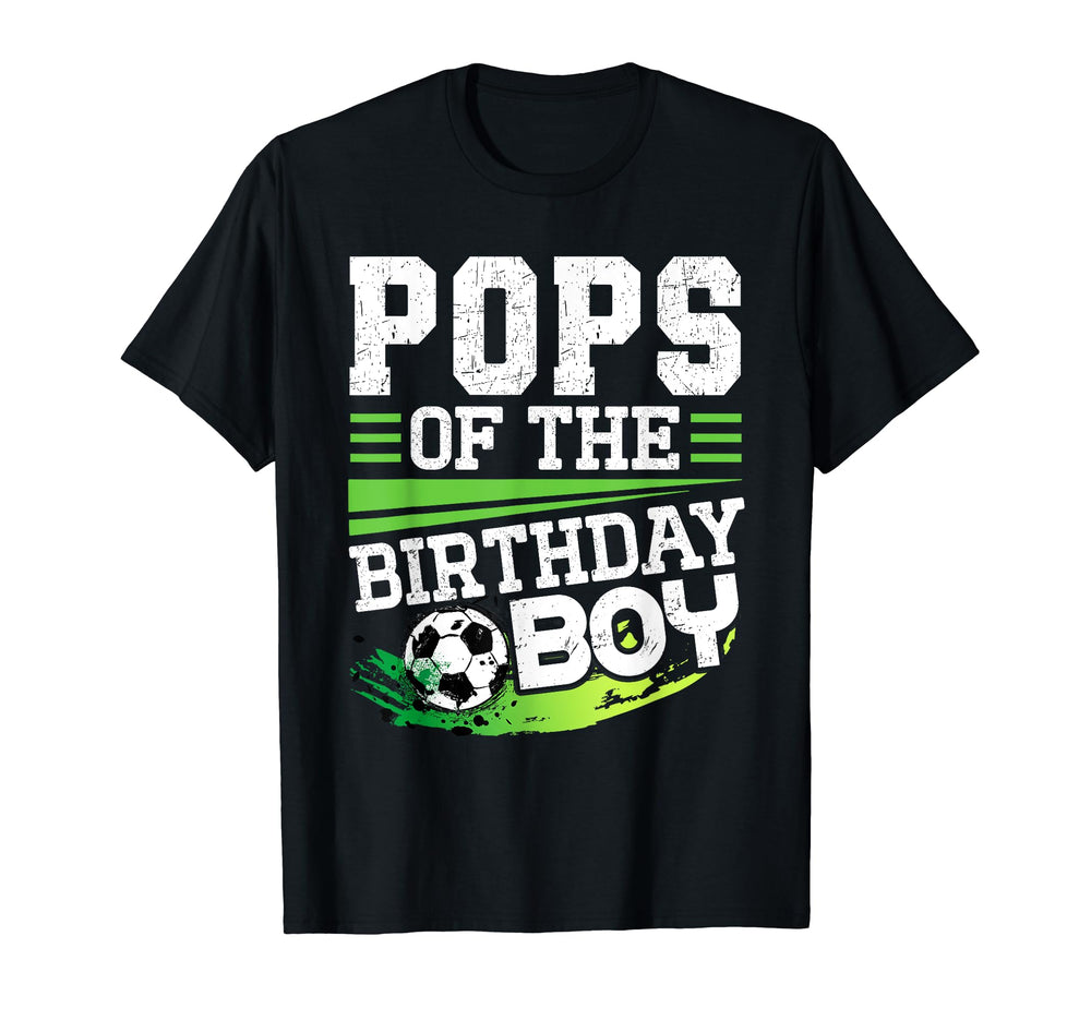 Soccer Birthday Pops Birthday Pops Soccer T-Shirt - Unique Graphic Unisex