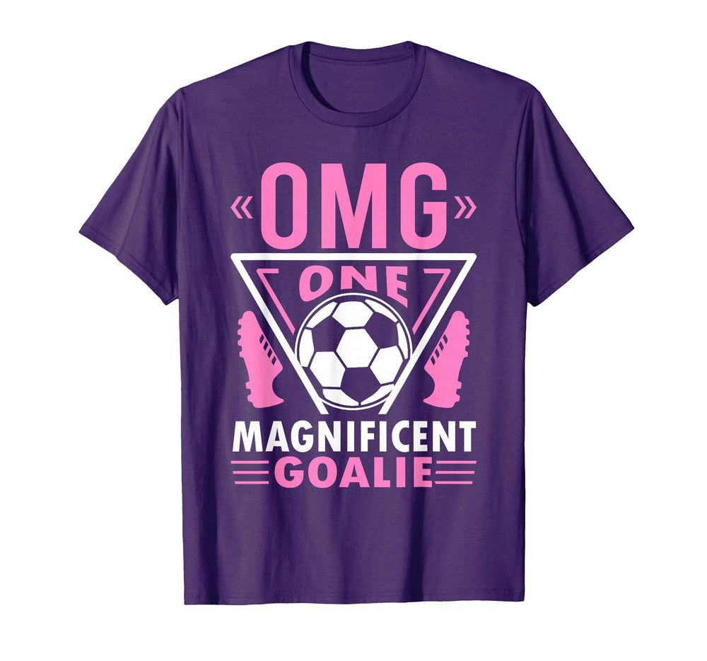 Goaltender Soccer Goalkeeper Soccer T-Shirt - Custom Art Print for Adults