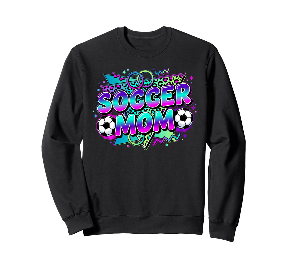 Soccer Mom Leopard Game Day Sideline Sweatshirt - Trendy Graphic Men Women
