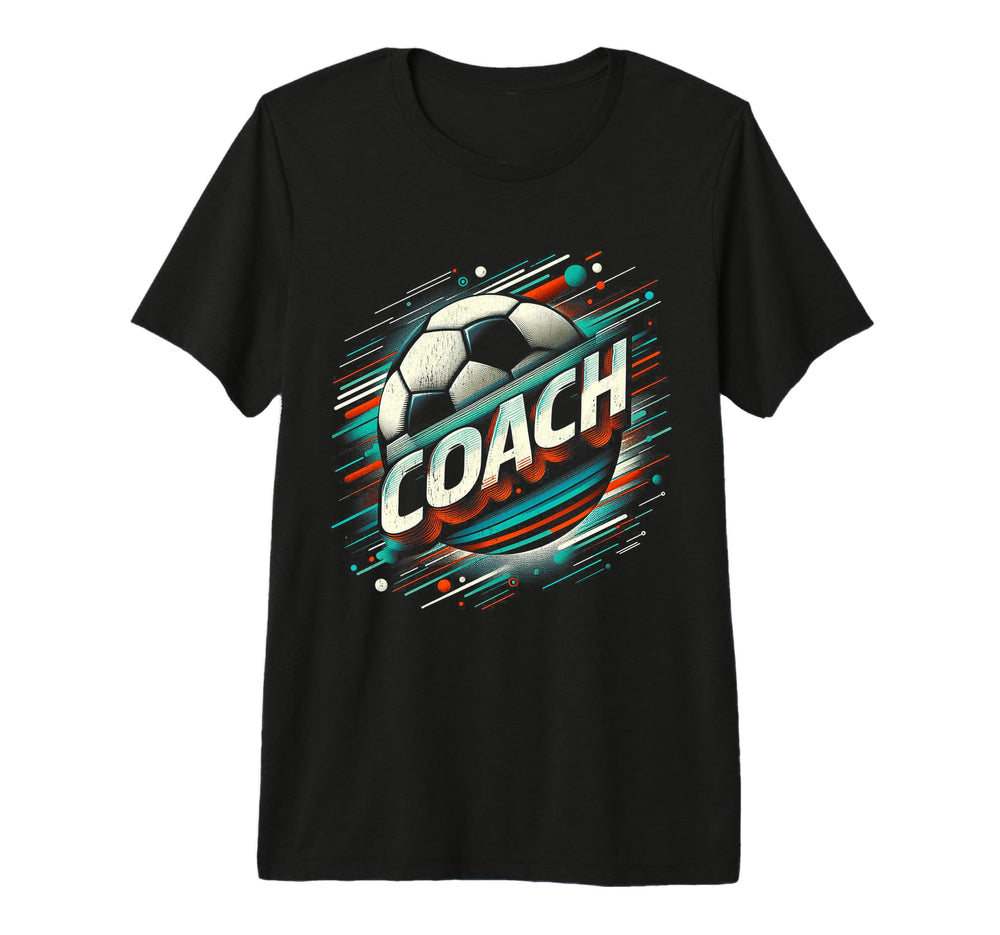 Soccer Coach Training Coaching T-Shirt - Aesthetic Graphic Men Women