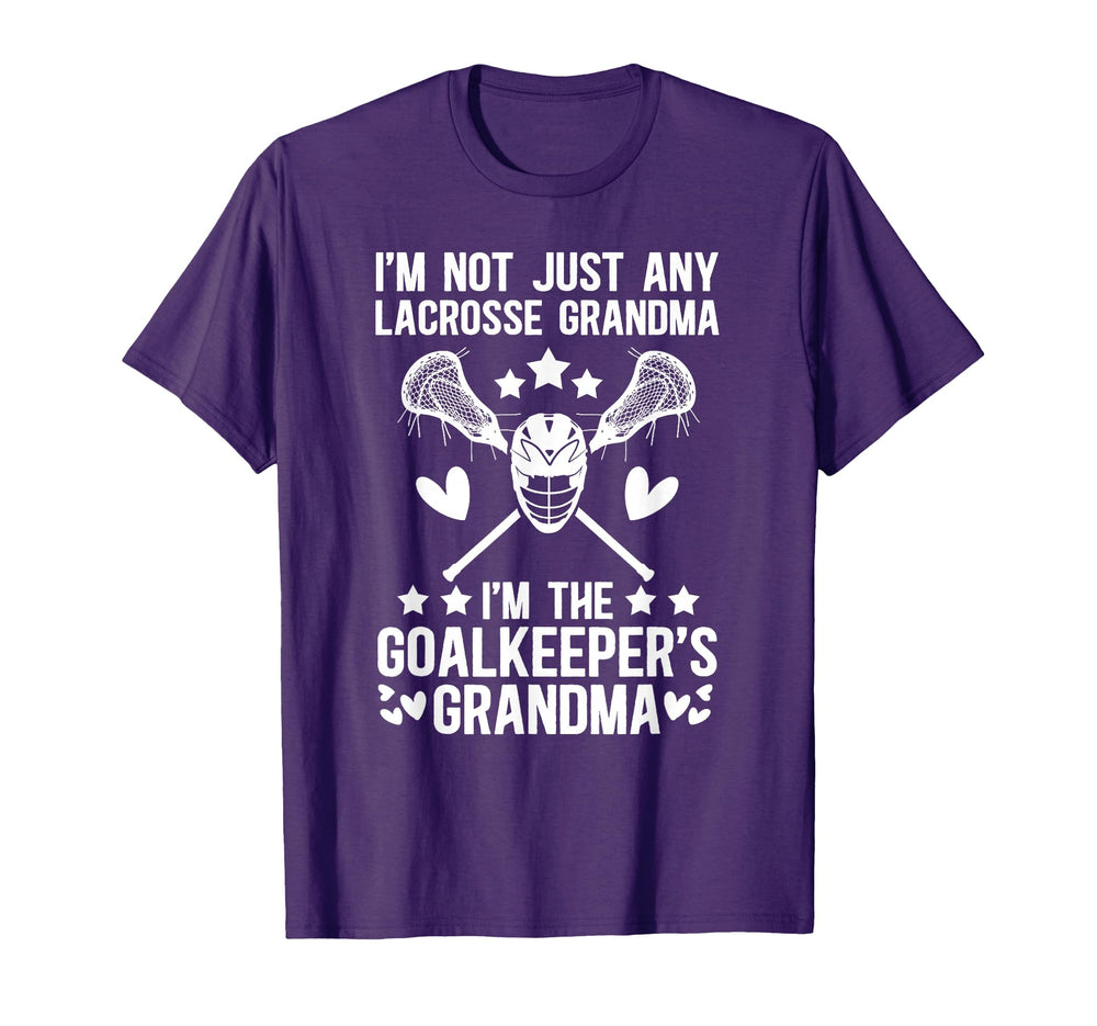Im Lacrosse Goalkeeper Grandma T-Shirt - Novelty Apparel Men Women