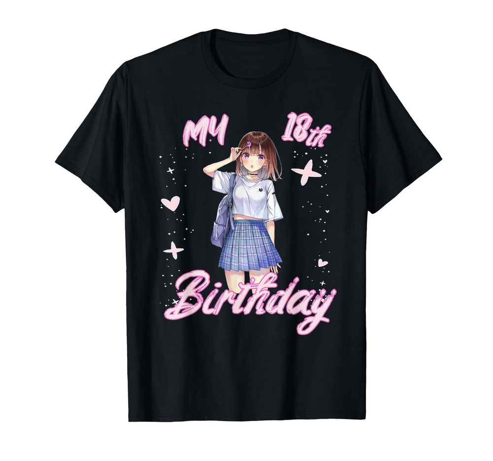 18Th Birthday Anime Studio Designs Hoodie - Custom Art Print for Adults