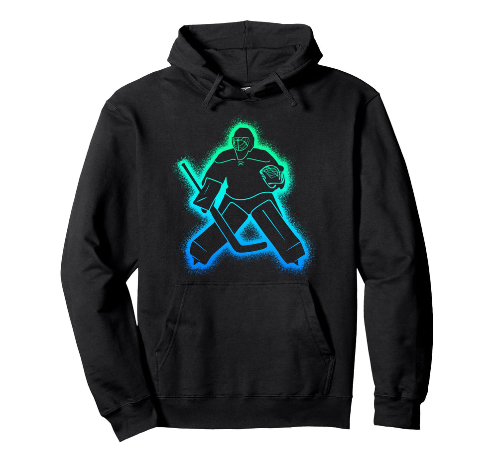 Hockey Player Goalkeeper Ice Hockey Hoodie - Novelty Apparel Men Women