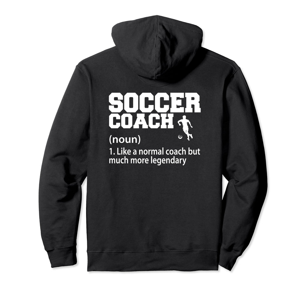 Soccer Coaching Training Trainer Soccer Hoodie - Custom Art Print Unisex