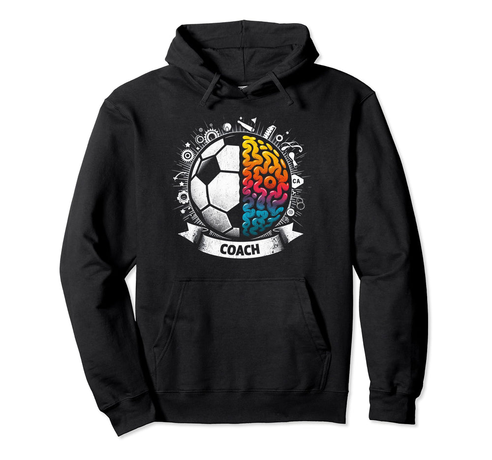 Soccer Coach Training Coaching Hoodie - Minimalist Print Men Women