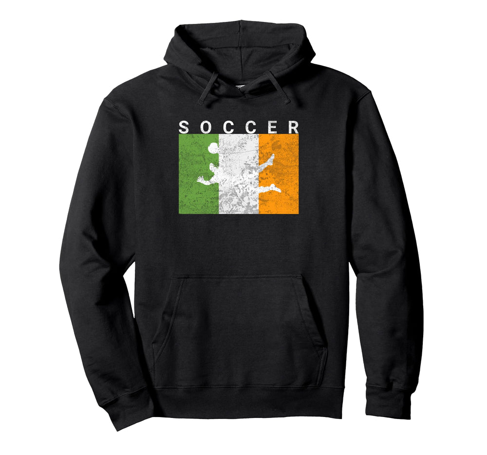 Ireland Soccer Irish Goalkeeper Hoodie - Streetwear Style Men Women