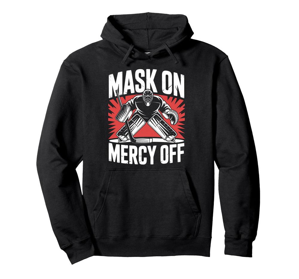 Hockey Goalie Mask Ice Hockey Hoodie - Custom Art Print Men Women