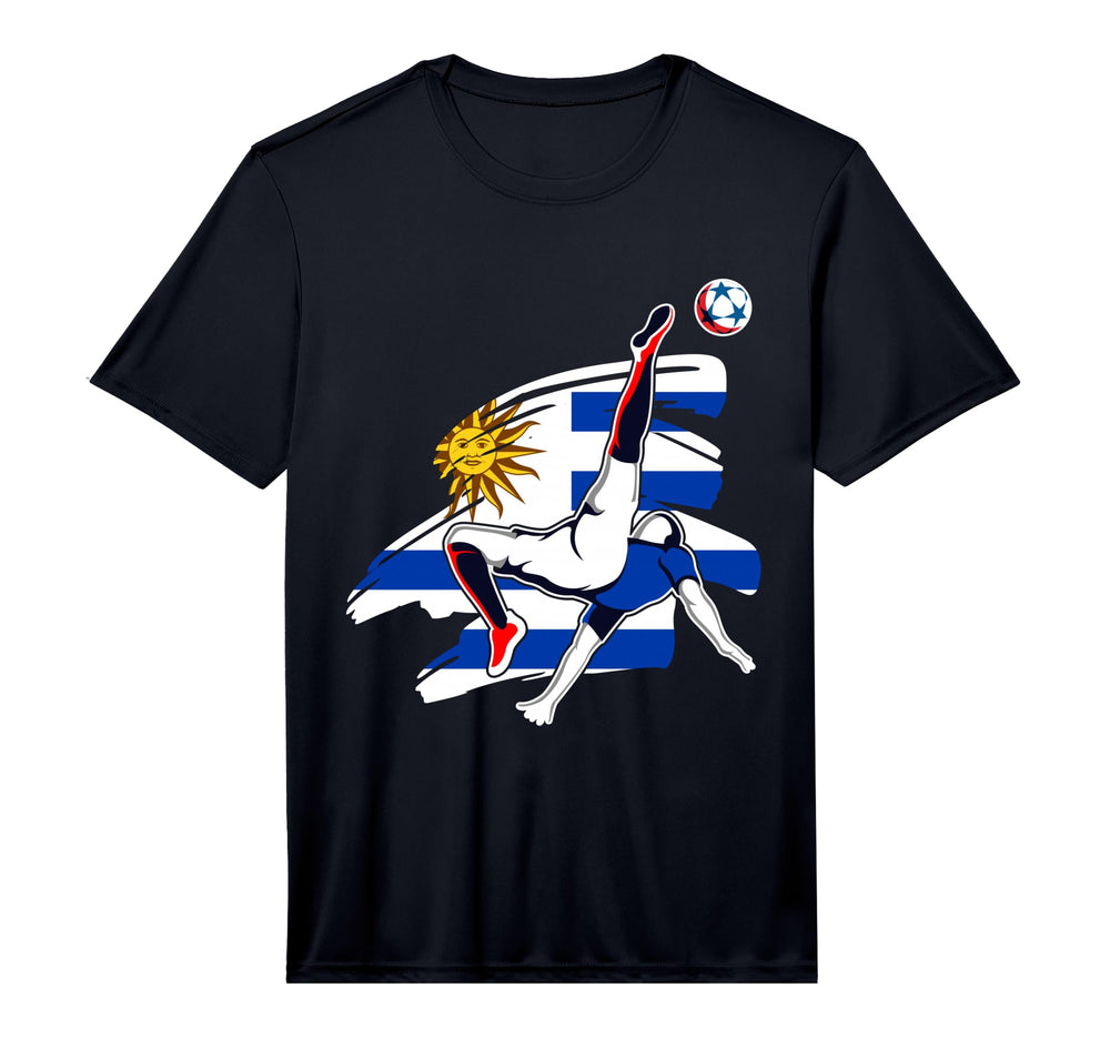 Proud Uruguay Soccer Fans Jersey Uruguayan T-Shirt - Graphic Print Unisex