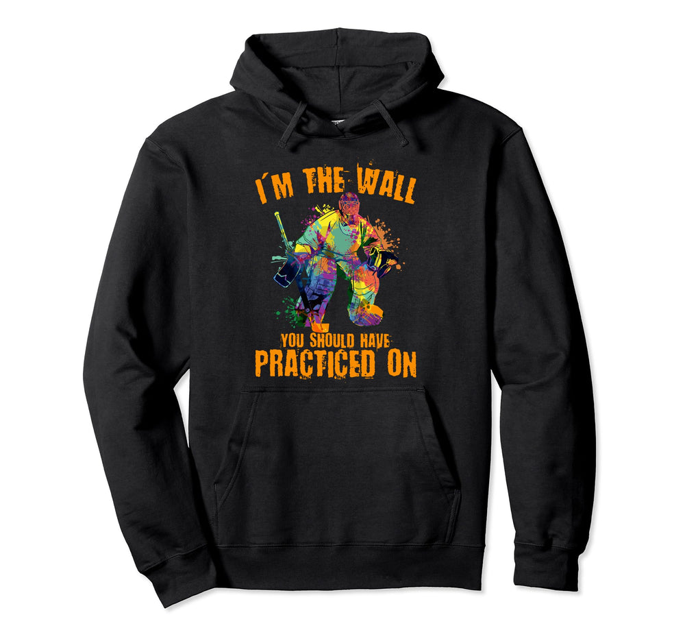 Goalie Goalkeeper Ice Hockey Player Hoodie - Aesthetic Graphic for Adults