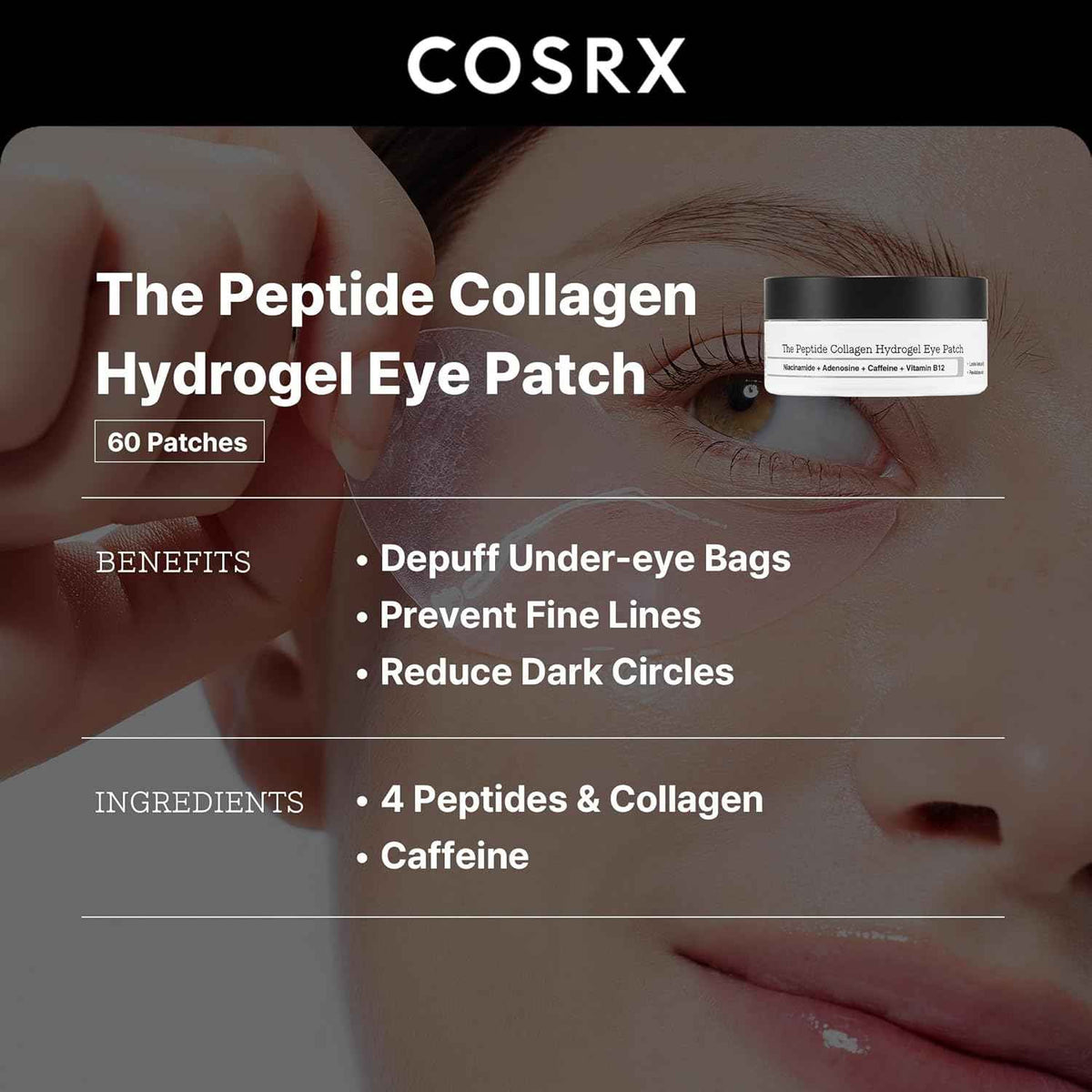 Cosrx The Peptide Collagen Hydrogel Eye Patch