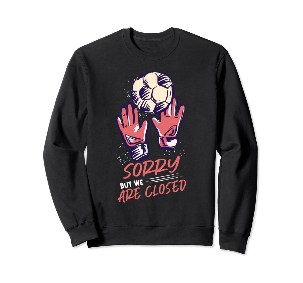 Goalkeeper Soccer Goalie Sweatshirt - Minimalist Print Men Women