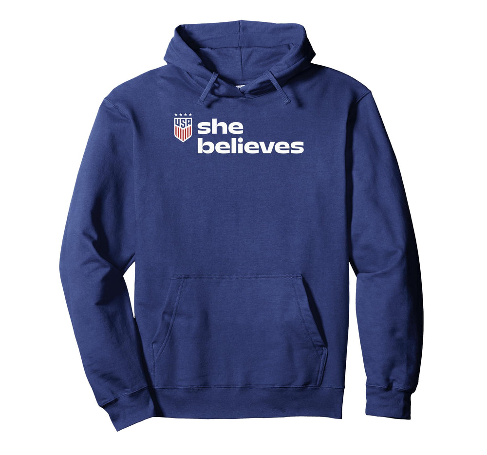U S Soccer Uswnt She Believes Cup Hoodie - Aesthetic Graphic for Adults