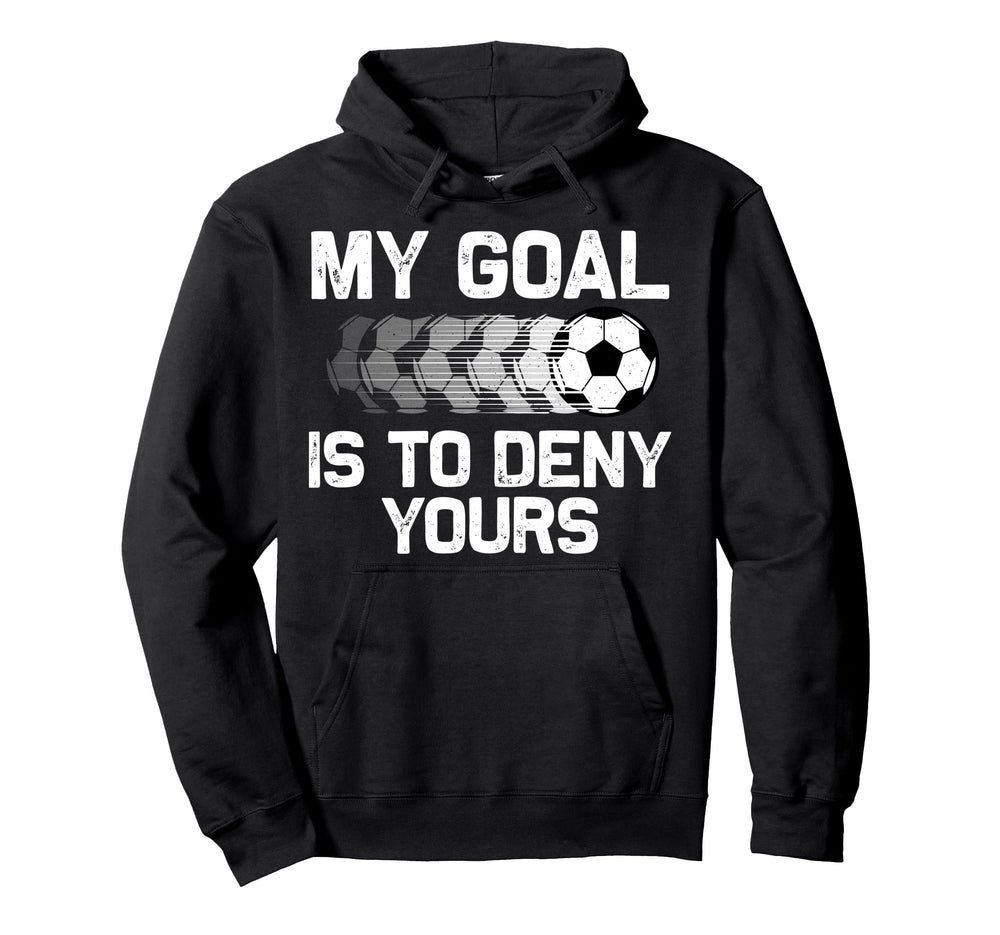 Soccer Goalie Soccer Player Goalkeeper Hoodie - Minimalist Print for Adults