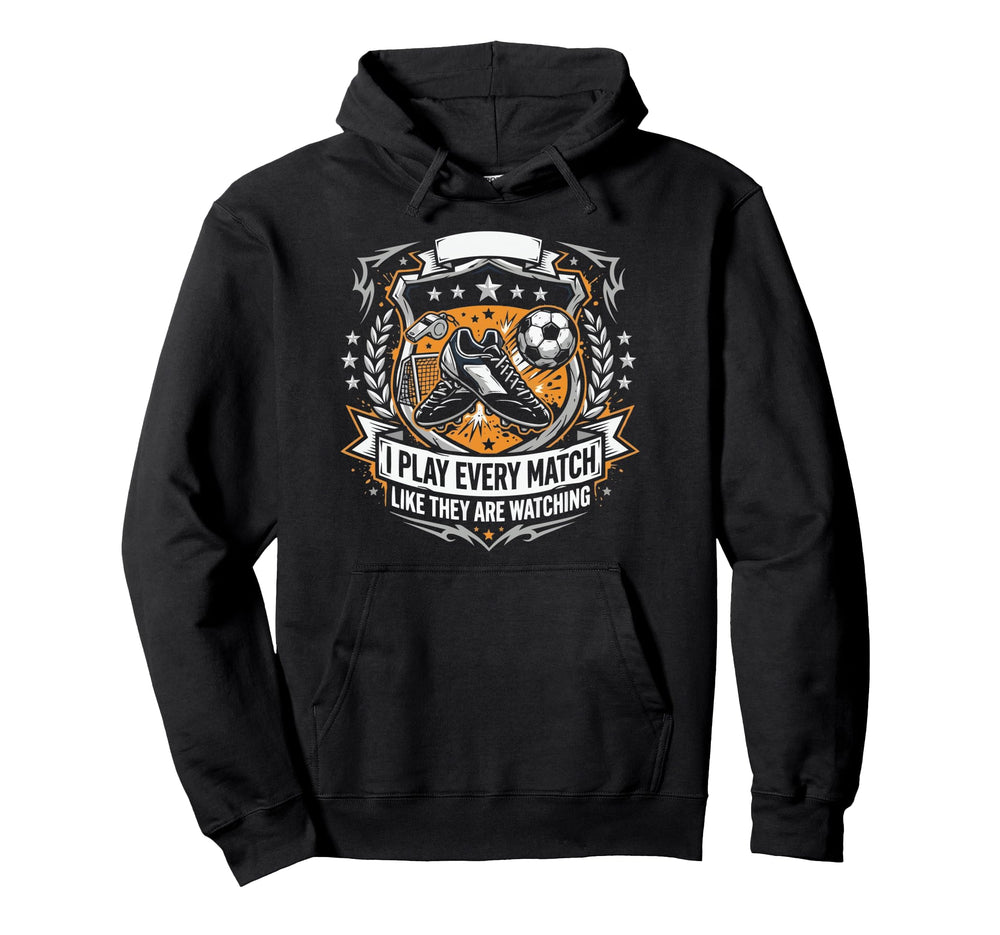 Soccer Player Soccer Dad Kick Sport Hoodie - Trendy Graphic for Adults