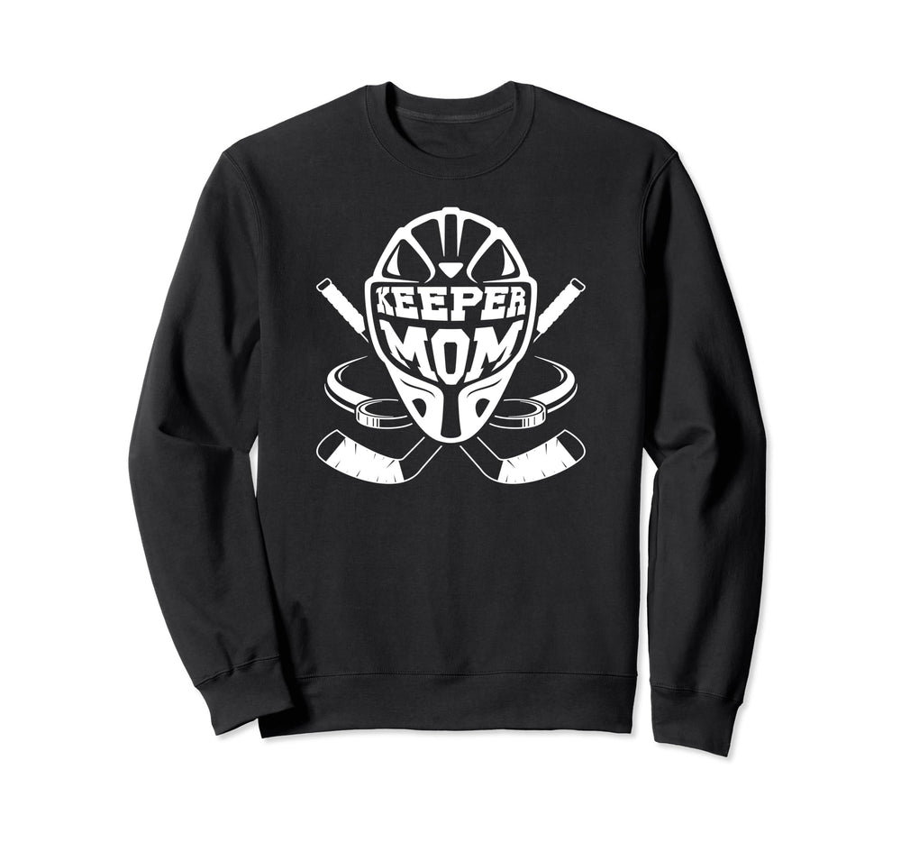 Ice Hockey Keeper Mom Ice Hockey Sweatshirt - Novelty Apparel Men Women