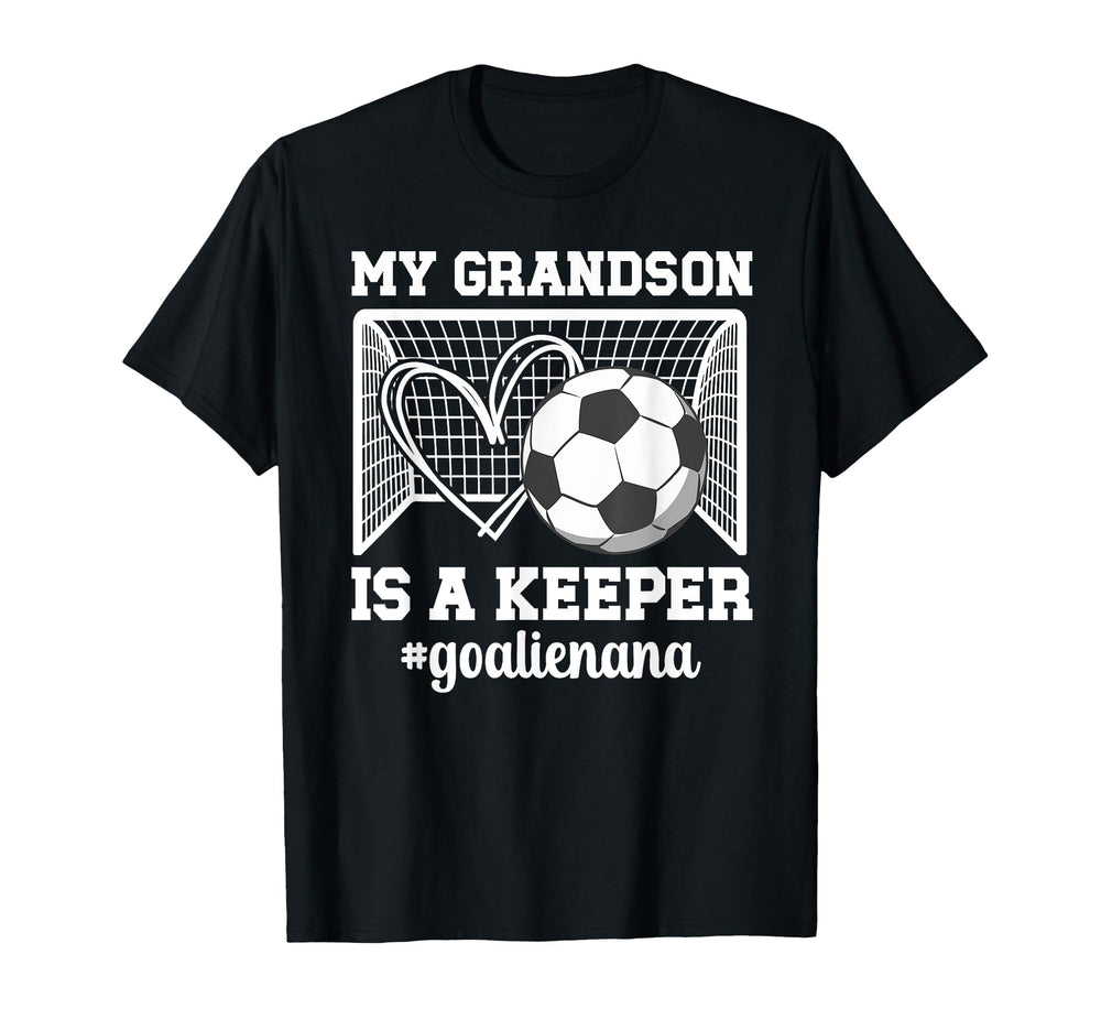 Proud Soccer Goalie Nana Soccer T-Shirt - Novelty Apparel Men Women