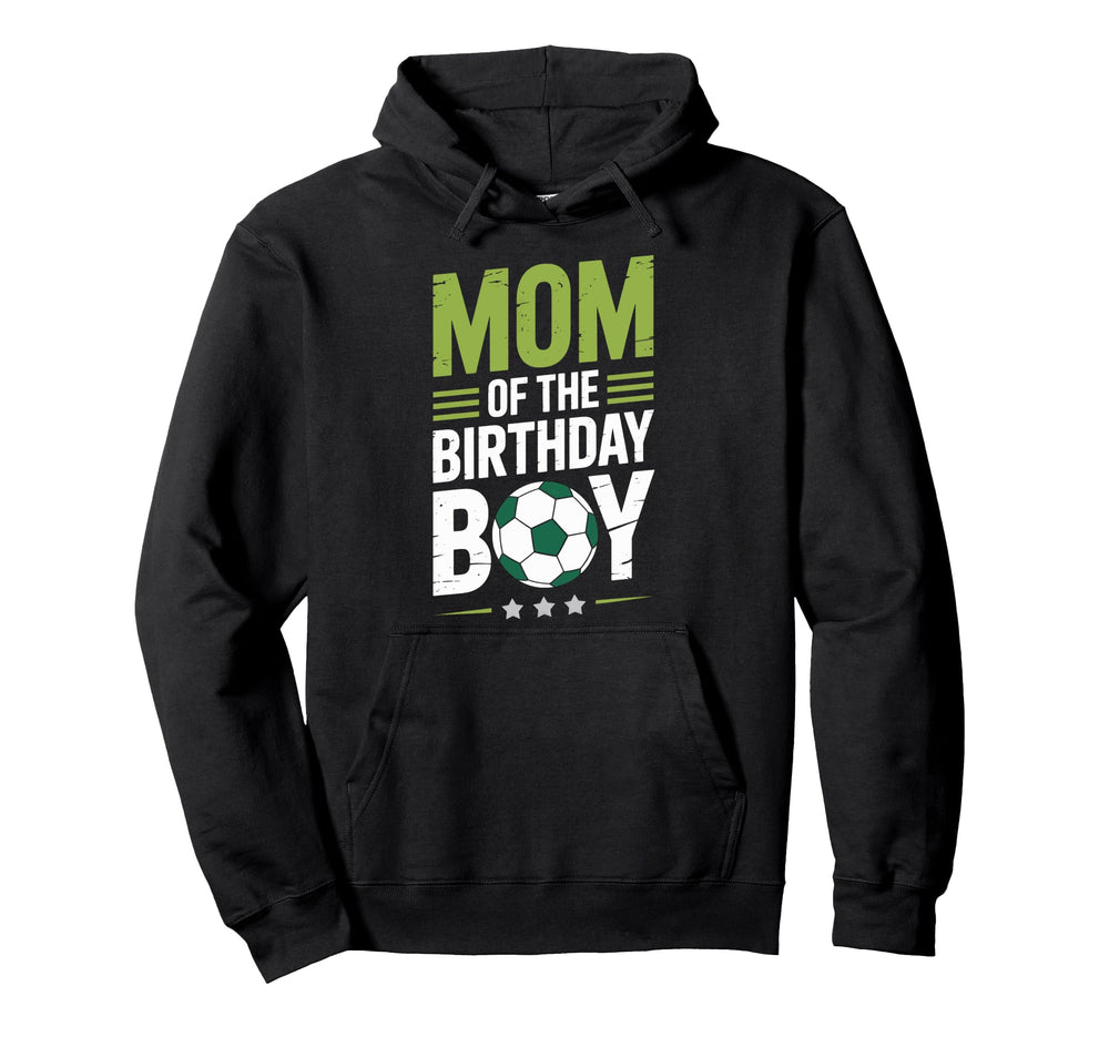 Soccer Mom Birthday Sports Celebration Hoodie - Custom Art Print for Adults
