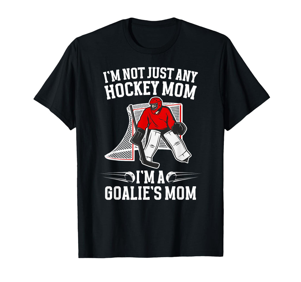 Goalies Mom Hockey Keeper Mom Hockey T-Shirt - Streetwear Style for Adults