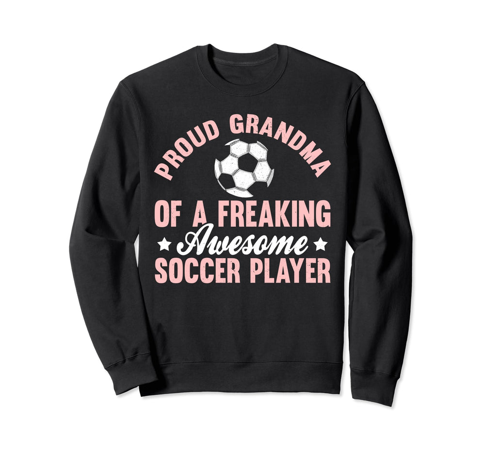 Soccer Player Enthusiast Sweatshirt - Minimalist Print Men Women