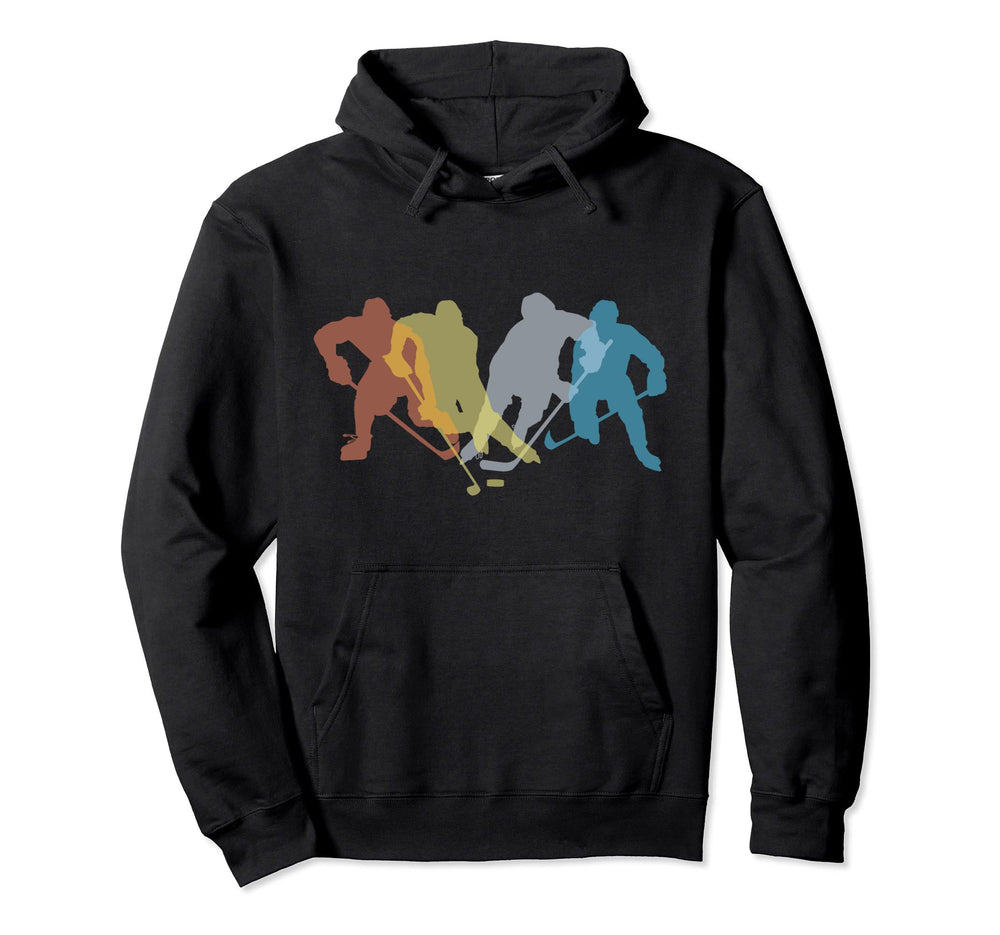 Ice Hockey Puck Penalty Box Winter Sport Hoodie - Unique Graphic Unisex