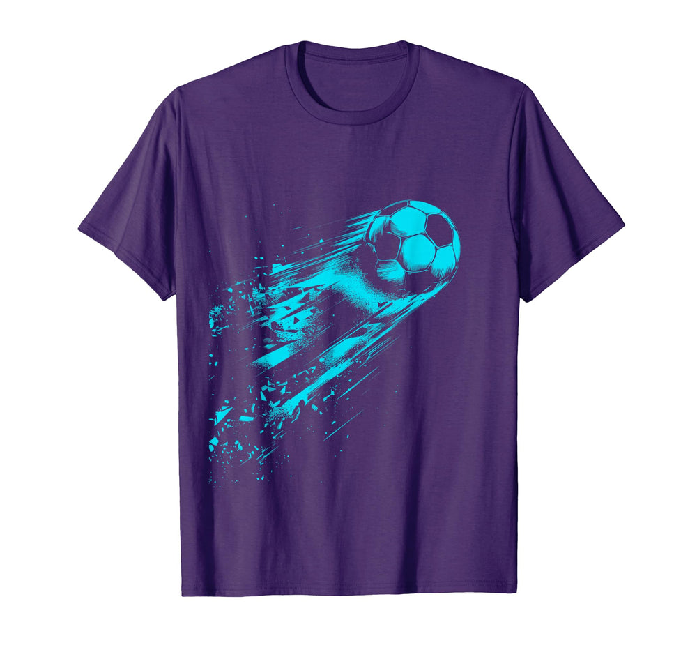 Soccer Player Birthday Family T-Shirt - Casual Everyday Wear Unisex