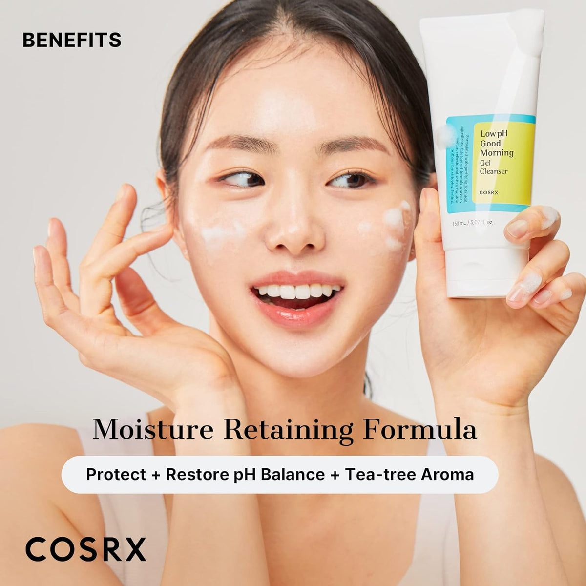 Cosrx Low pH Good Morning Gel Cleanser - Snipetell