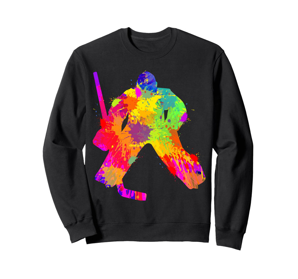 Ice Hockey Goalkeeper Children Sweatshirt - Graphic Print for Adults