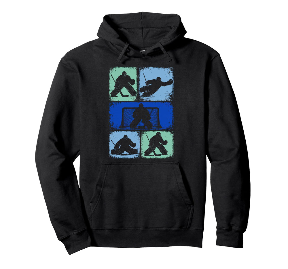 Ice Hockey Goalkeeper Hoodie - Trendy Graphic Unisex