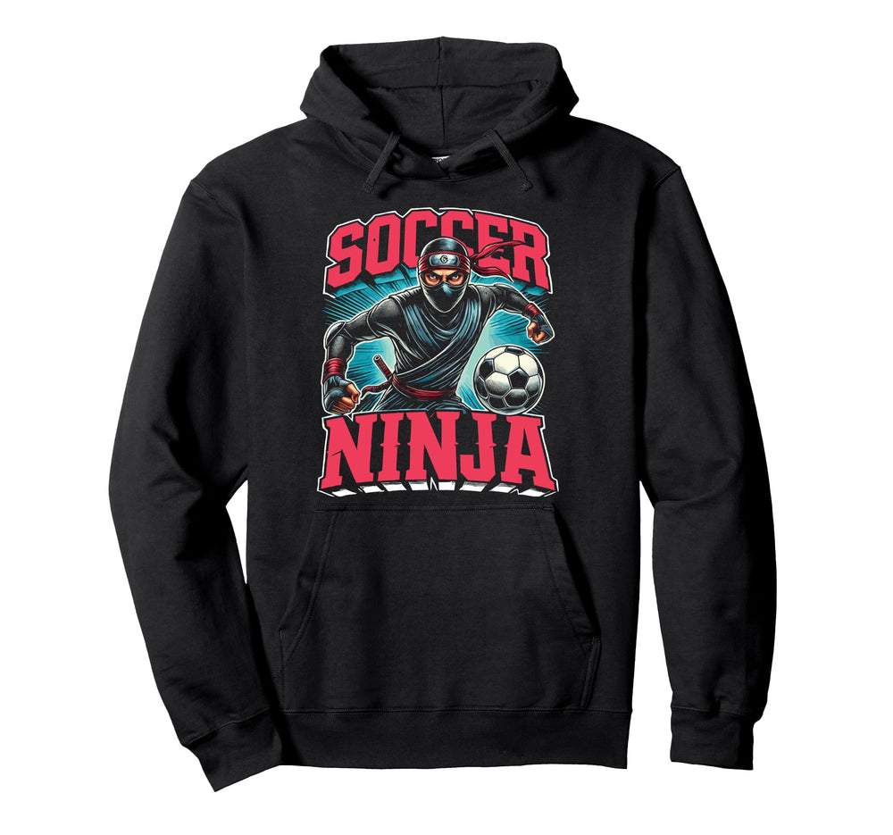 Soccer Goalkeeper Soccer Ninja Soccer Hoodie - Unique Graphic for Adults
