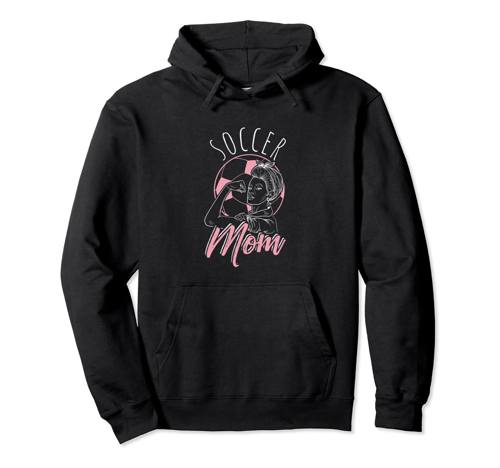 Soccer Mom Sport Athlete Family Hoodie - Fun Novelty Design for Adults