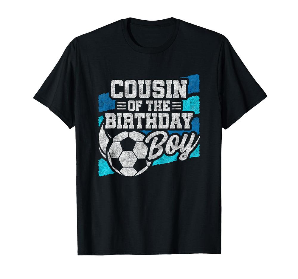 Soccer Birthday Birthday Cousin T-Shirt - Custom Art Print for Adults