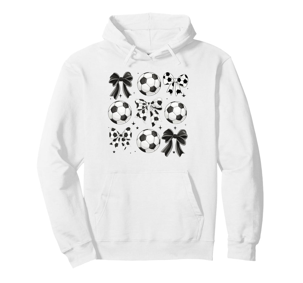 Soccer Coquette Mom Preppy Soccer Hoodie - Streetwear Style Men Women
