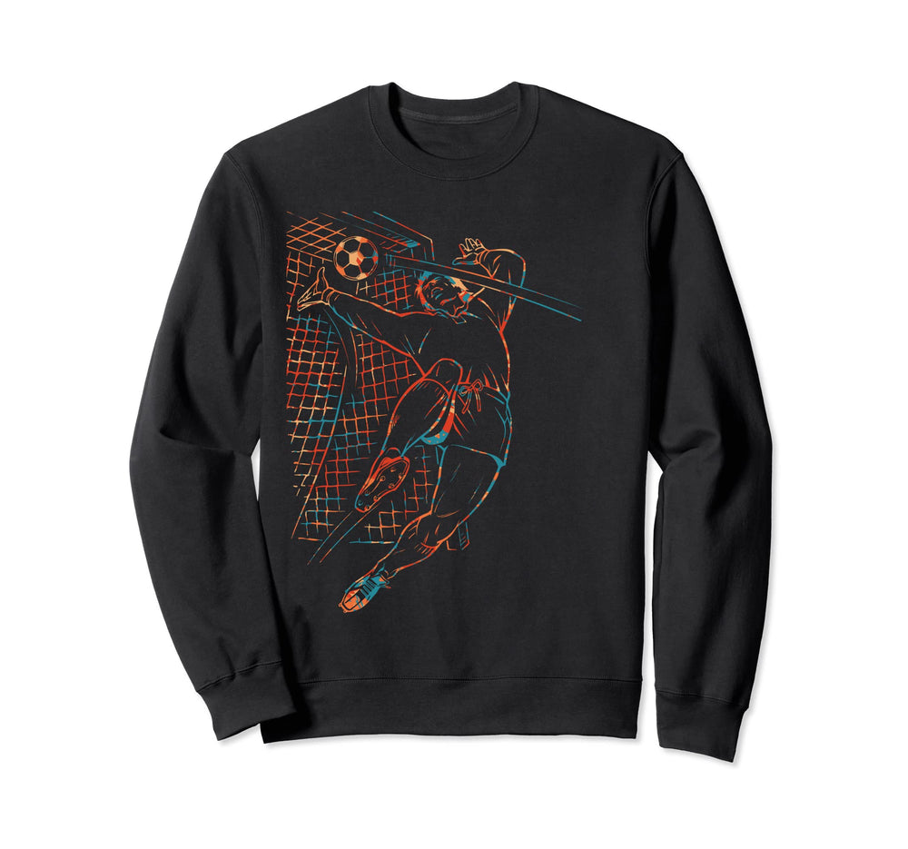 Goal Keeper Soccer Sweatshirt - Unique Graphic for Adults