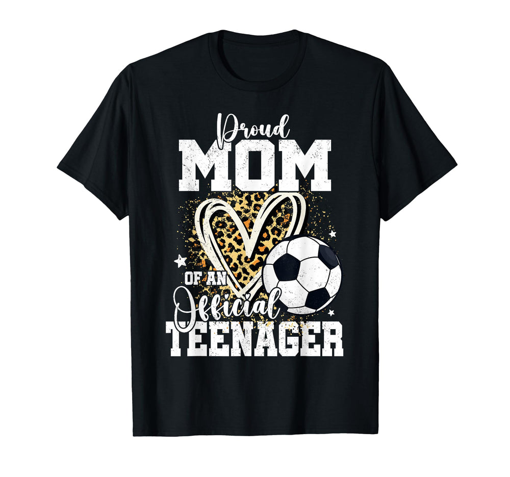 Proud Mom Teenager 13Th Birthday T-Shirt - Streetwear Style for Adults