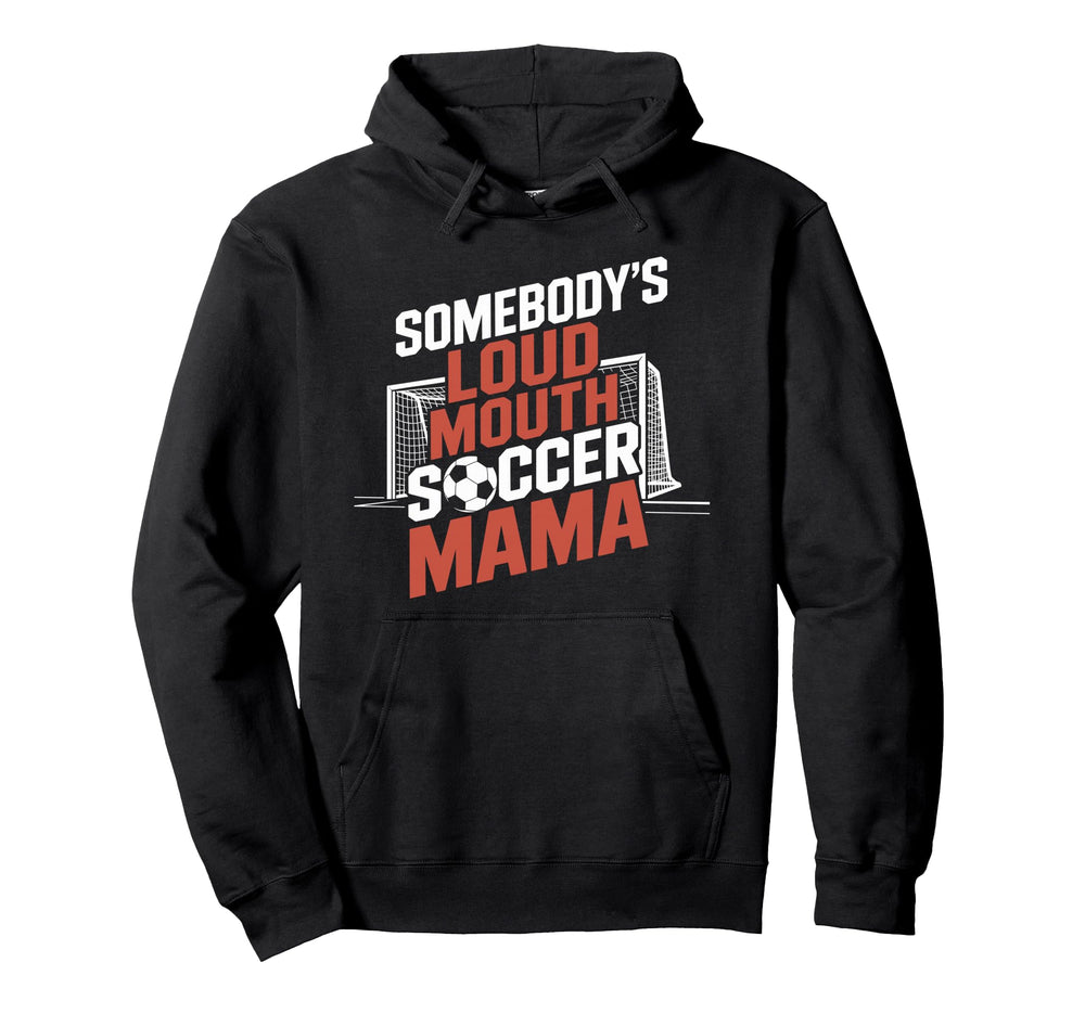 Somebodys Loud Mouth Crying Player Hoodie - Minimalist Print Men Women