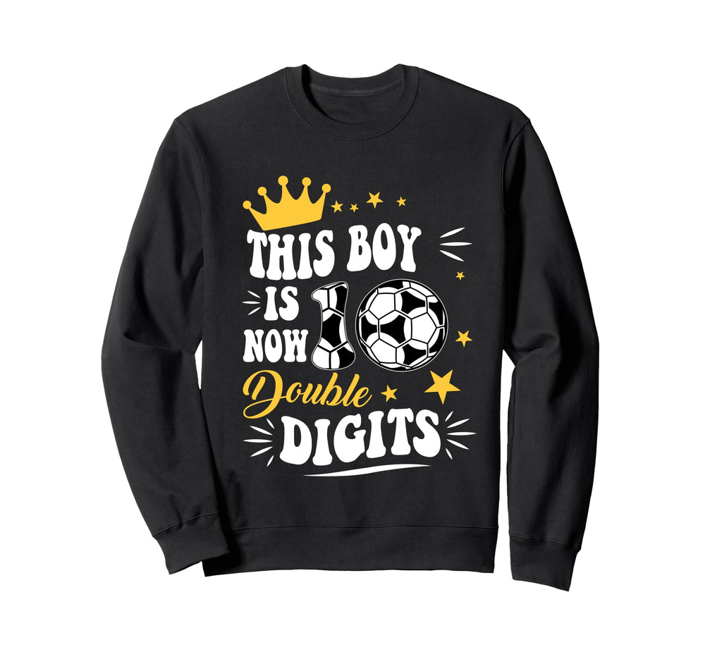 This Now 10 Double Digits Soccer Sweatshirt - Aesthetic Graphic Men Women