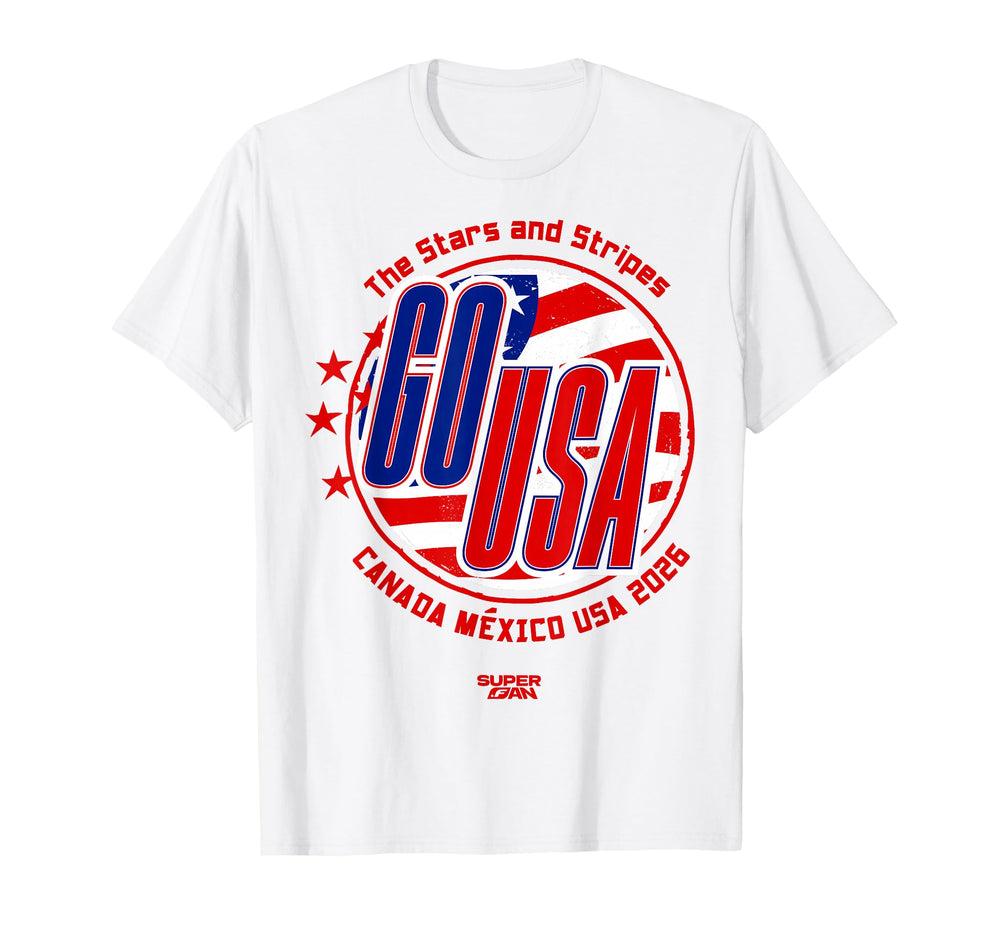 2026 Usa Soccer Fan World Cup T-Shirt - Custom Art Print Men Women