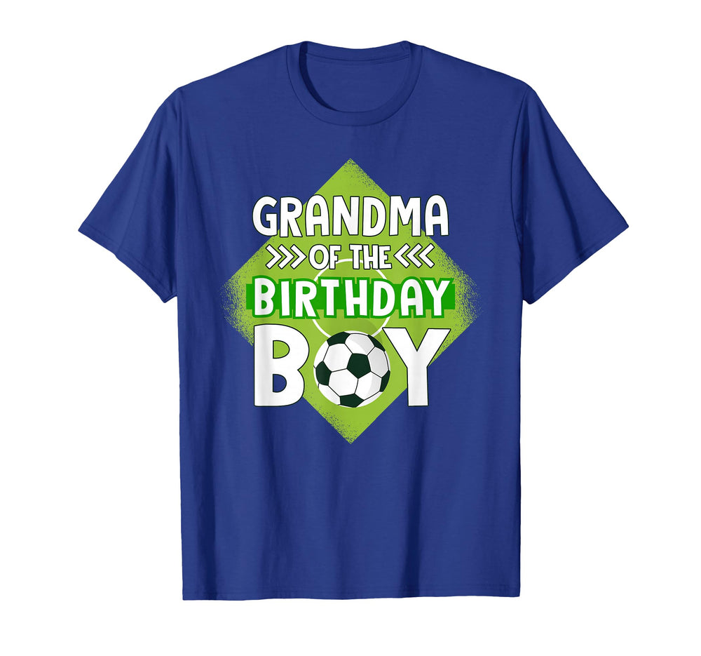 Grandma Birthday Soccer Grandma T-Shirt - Minimalist Print Men Women