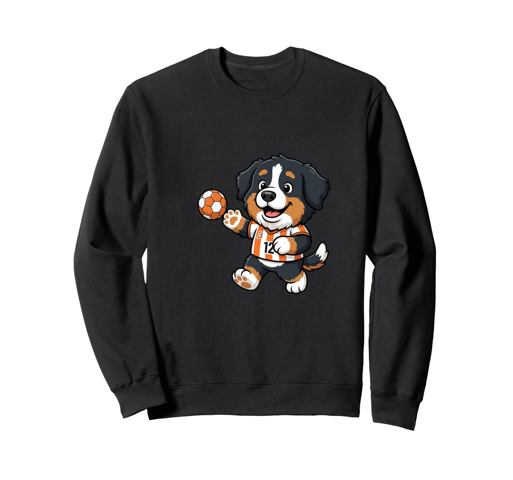 Watermelon Soccer Player Number 7 Sweatshirt - Casual Everyday Wear Unisex