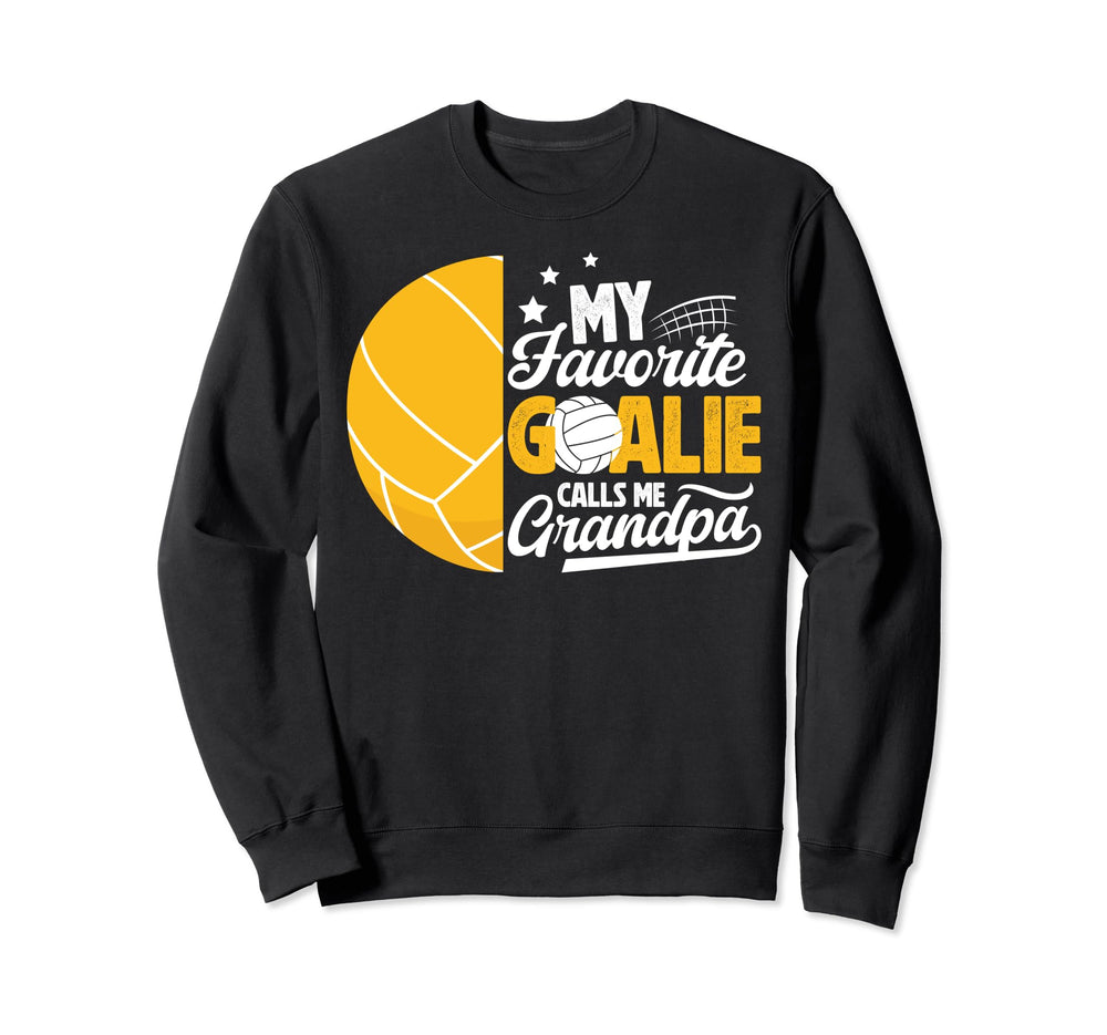 Water Polo Goalie Grandpa Water Sweatshirt - Novelty Apparel Men Women