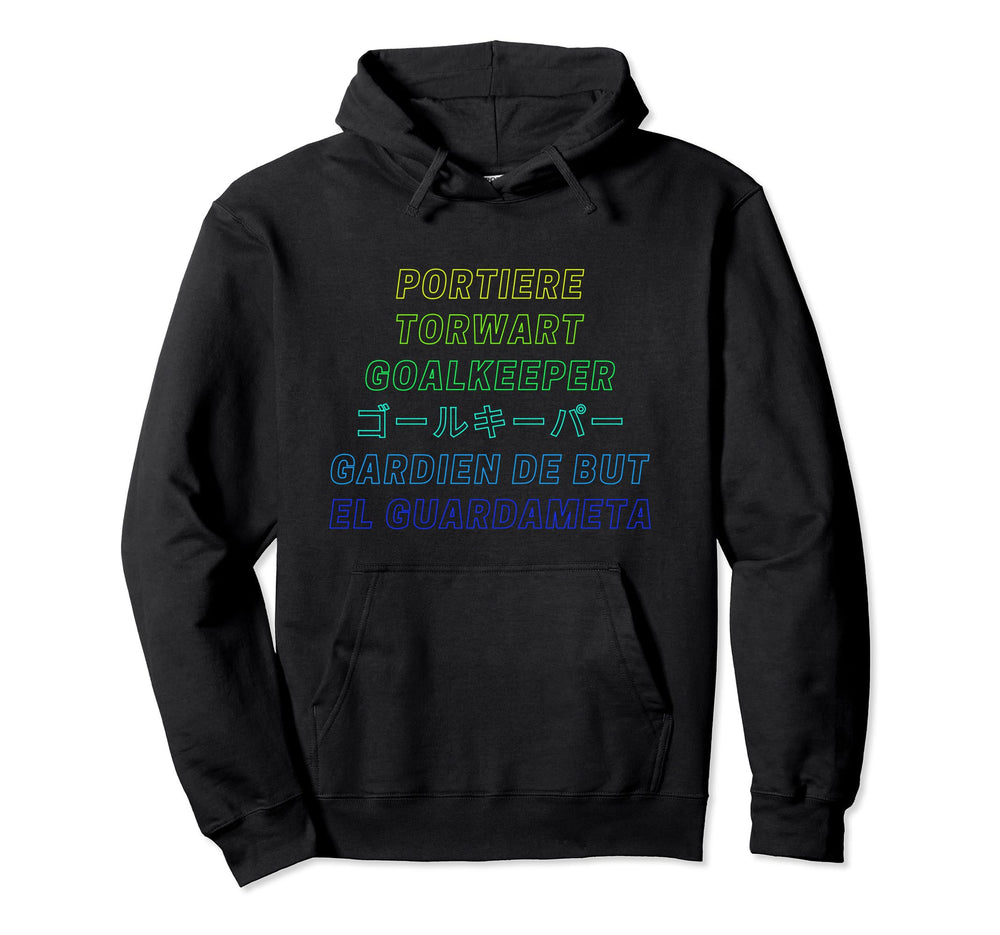 Football And Soccer Goalkeeper Hoodie - Aesthetic Graphic Unisex