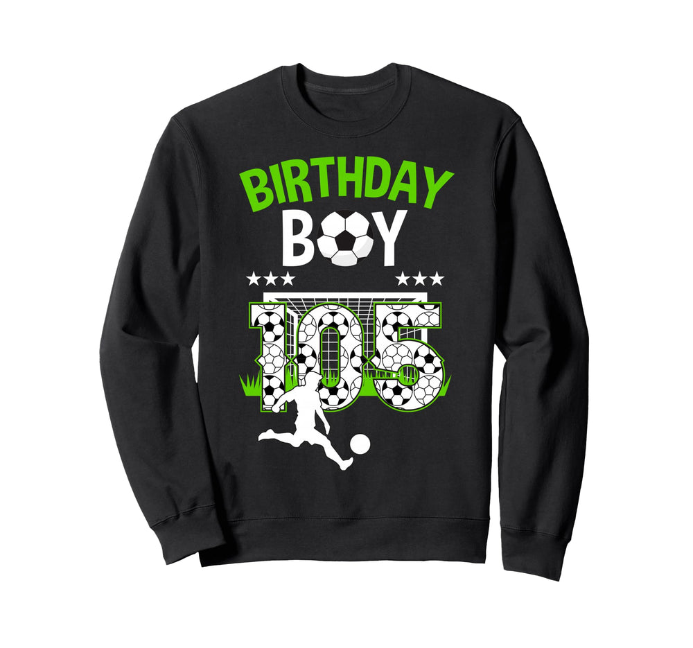 Birthday Soccer 105 Year Old Who Sweatshirt - Custom Art Print for Adults